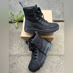 Dr. Martens Women’s Black + Black boots